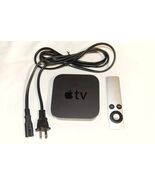Apple TV A1469 HD Digital Media Streamer - Black (3rd Gen) With Remote Works! - $14.37