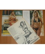 Nuccia Cardinali 5 page 1974 article sexy photos Italian Actress nancy C... - £6.89 GBP