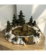 Department 56 Village Pine Point Pond  Koi Swimming  Village Retired #52618 - €22,99 EUR