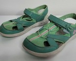 COLUMBIA Hiking Water Sandals Shoes Womens Size 5 Seafoam Pink Closed Toe - $22.99
