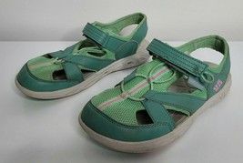 COLUMBIA Hiking Water Sandals Shoes Womens Size 5 Seafoam Pink Closed Toe - £18.37 GBP