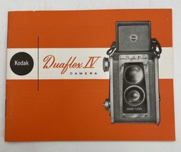 Vintage Kodak Duaflex IV Camera Owners Manual Operating Instruction Booklet - £10.42 GBP