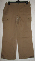 New Womens Duluth Trading Co. Duluth Flex Fire Hose Relaxed Cargo Pant 12 X 29 - £37.33 GBP