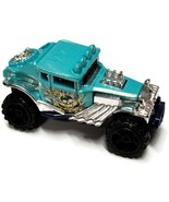 Baja Bone Car 2015 Hot Wheels Teal - $9.89