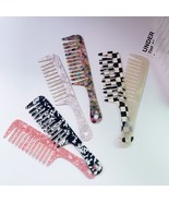 Fashion Acetate Comb Marble Texture - £9.50 GBP