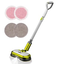Cordless Electric Mop, Electric Spin Mop With Led Headlight And Water Spray, Up  - £166.67 GBP