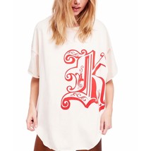 Free People Letter Graphic Tee XS NWT - $32.19