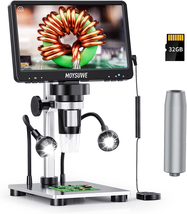 7&quot; LCD Digital Microscope 1200X [Full Field of View] 1080P HD Extended C... - £137.10 GBP