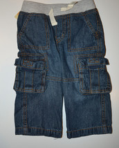BOYS INFANT CHEROKEE JEANS SIZE 12M     20-23 LBS       NWT NEW - £5.95 GBP