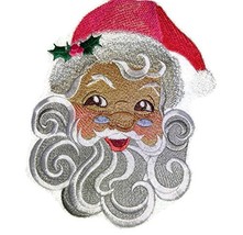 Merry Christmas [So-Sweet Santa Claus] Embroidered Iron on/Sew Patch [5.9&quot;7&quot;] [M - £19.59 GBP