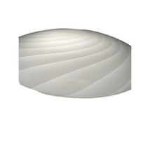 Vintage Classic Swirl Murano Glass Ceiling replacement Globe 14 inch - £310.11 GBP