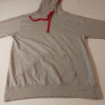 The Funky Llana Women's Gray Cotton Blend Pullover Hoodie Sweatshirt Size Large image 8