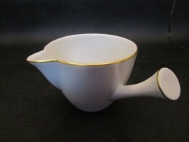 KPM Porcelain Berlin URBINO Decor Gold Rim Trude Petri creamer handle 1930s - $44.55