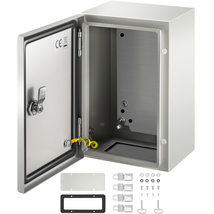 VEVOR NEMA Steel Enclosure 12x8x6&quot;, NEMA 4X Steel Electrical Box IP66 Wa... - $641.86 MXN