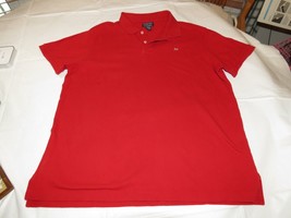 Polo Jeans Company Ralph Lauren XXL 2XL Mens short sleeve Polo shirt Red EUC - £20.33 GBP