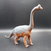 Vintage Imperial Toys Brown and Grey Brachiosaurus Dinosaur Figure - £6.45 GBP