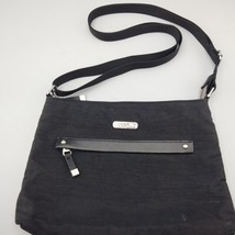 Baggallini Nylon Crossbody Black Purse w/ Outer Pockets 11x7&quot; Bag - $235.05 MXN