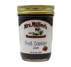 Mrs. Miller&#39;s Homemade Fruit Cobbler Jam, 2-Pack 9 oz. Jars - $25.69