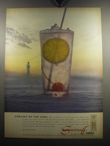 1957 Smirnoff Vodka Ad - Coolest of the cool - $18.49