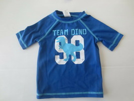 Gymboree Boy Team Dino Graphic Swim Shirt - Size 6-12 Months -  NWT - $5.99