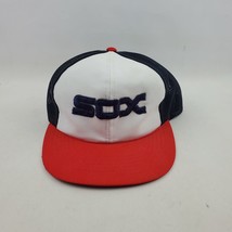 Vintage Chicago White Sox Snapback Baseball Cap Hat - £11.50 GBP