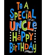 To A Special Uncle Happy Birthday - Uncle Birthday Greeting Card - 01548 - $2.77