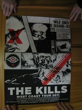 The Kills Poster Riot Scenes &quot;West Coast Tour 2011&quot; - £106.18 GBP
