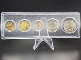 Scarce 1967 Guyana coin set ~  5 AU coin set - £15.81 GBP
