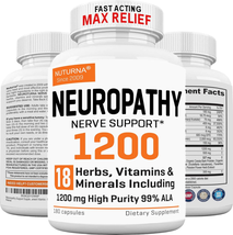 Neuropathy Support Supplement with 1200 Mg HP-99 Alpha Lipoic Acid - Max Strengt - £85.54 GBP