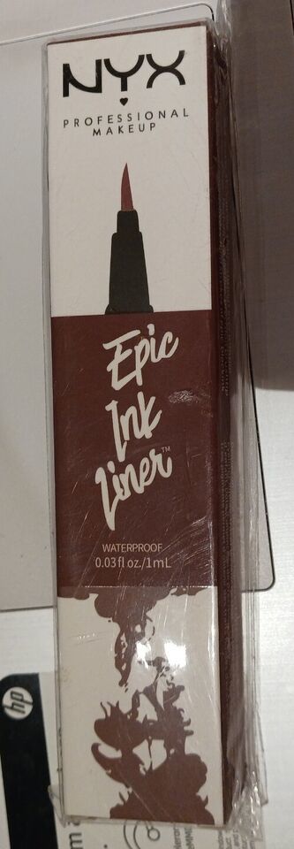 2 Pcs NYX Cosmetics Professional Makeup Epic Ink Liner-Waterproof Eyeliner-Brown - $15.84