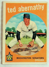 1959 Topps Ted Abernathy Baseball Card #169 - $3.49