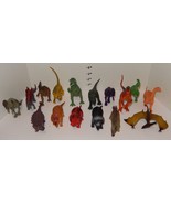 Huge Lot of 16 Different Pretend Play 2-4&quot; Dinosaur Figures T-Rex Tricer... - €16,96 EUR