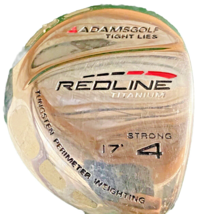 Adams Redline Ti Strong 4 Wood 17* RH 75g Fujikura Regular Graphite New Grip - $49.95