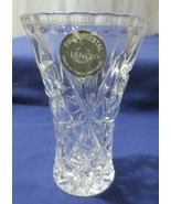 Beautiful Vintage Fine Crystal Lenox Cut Clear Glass Miniature Vase - St... - £8.01 GBP