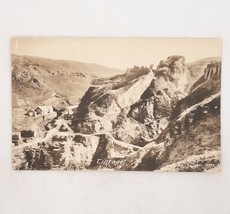 RPPC King Arthur&#39;s Castle Tintagel Cliff Road Cornwall Postcard Unposted F Frith - £9.94 GBP
