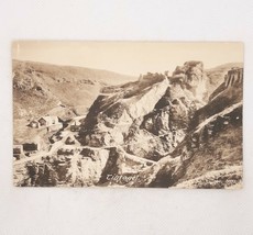 RPPC King Arthur&#39;s Castle Tintagel Cliff Road Cornwall Postcard Unposted F Frith - £9.46 GBP