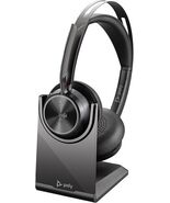 Poly  Voyager Focus 2 UC USB-A Headset with Charging Stand - Black (Open... - $175.49