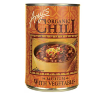 Amy&#39;s Organic Chili  Medium With Vegtables Case Of 9  - £42.31 GBP