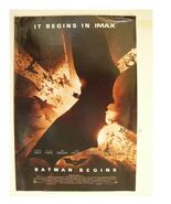Batman Begins Póster Michael Caine Katie Holmes Promocional - $496.50 MXN