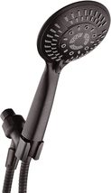 BRIGHT SHOWERS 9 Spray Settings Shower Head with Handheld High Pressure - £28.41 GBP