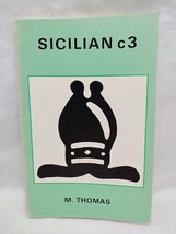 Russian 1981 Sicilian c3 M. Thomas Chess Book - $27.61 CAD