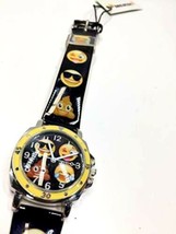 Top Trenz Emojicon Armbanduhr, Schwarz - £6.23 GBP