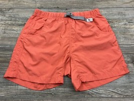 Gramicci G-Shorts Men&#39;s Small Belted Orange Nylon Lightweight Outdoor Hi... - $37.62