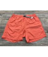Gramicci G-Shorts Men&#39;s Small Belted Orange Nylon Lightweight Outdoor Hi... - £29.81 GBP
