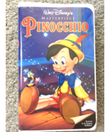 Walt Disney&#39;s Masterpiece Pinocchio VHS  in Clamshell Case - £7.03 GBP