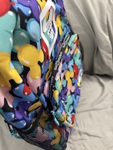 Walt Disney World Mickey Mouse Balloon Pattern Large Size Backpack NEW image 4