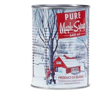 12 cans of Pure Canadian Maple Syrup Grade A Canada Qc 540ml /18 oz Ambe... - $108.36