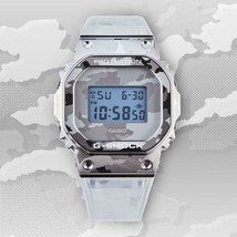 Casio G-Shock Digital Resin Silver Camo Watch GM5600SCM-1 (Fedex 2 Day Shipping) - £135.26 GBP