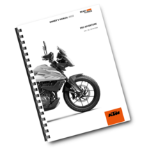 KTM 2022 - 250 ADVENTURE - OWNERS MANUAL - $49.00