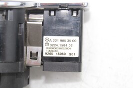07-13 MERCEDES-BENZ W221 S550 HEADLIGHT CONTROL SWITCH E6157 image 11